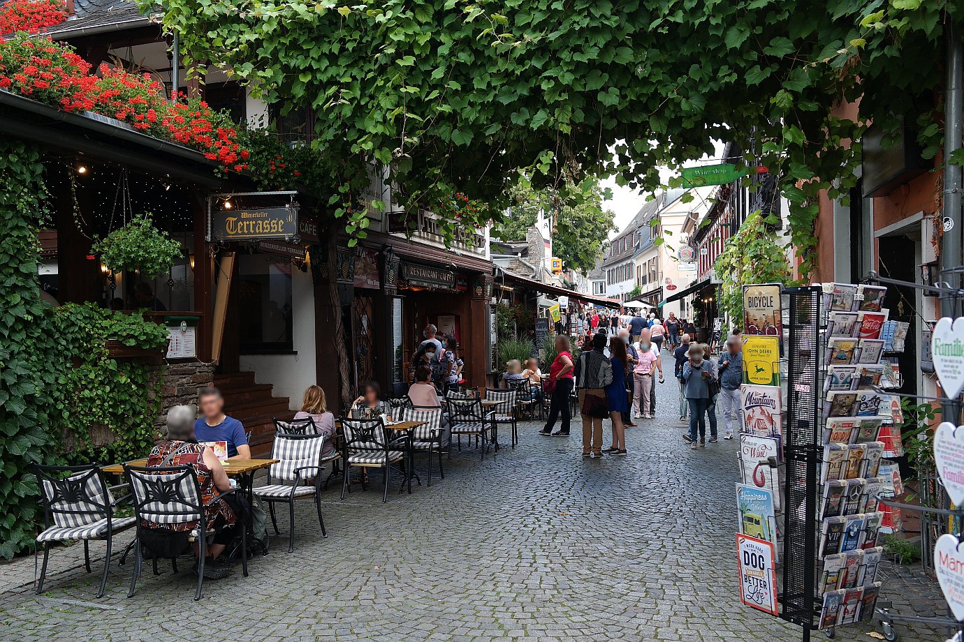 Oberstraße in Rüdesheim