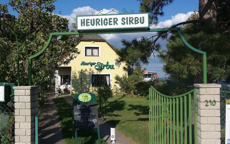 Heuriger Sirbu am Nussberg in Wien